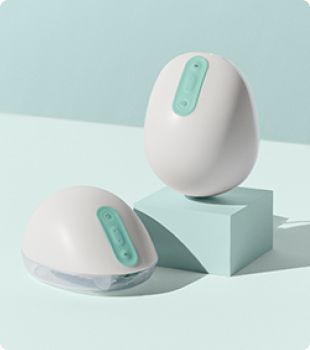 Wearable Electric Breast Pump for Hands-Free Milk Expression