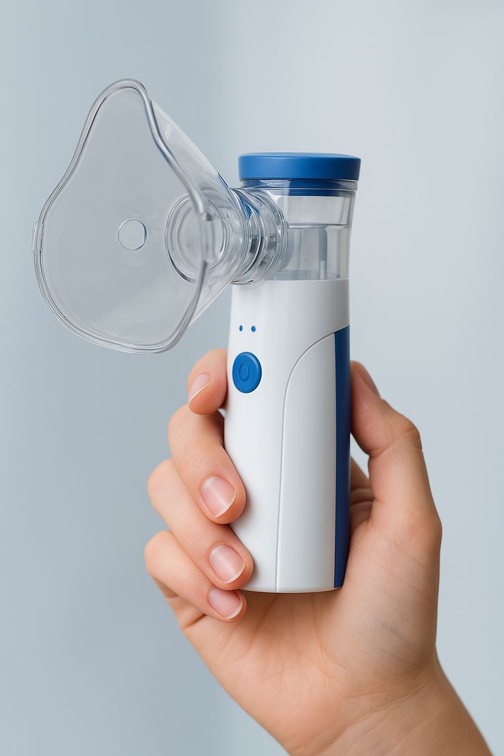 Ultra Portable Nebulizer for Fast & Quiet Respiratory Therapy
