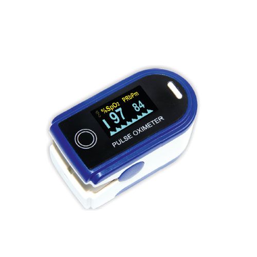 Finger Pulse Oximeter for Accurate SpO₂ and Heart Rate Monitoring